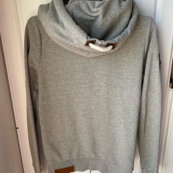 Naketano women’s hoodie size medium gray - Picture 3 of 5